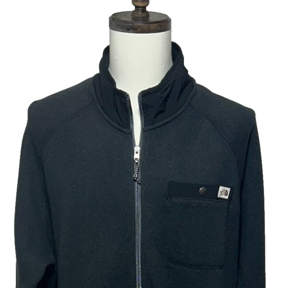 The North Face Jacket Mens XXL Black Fleece Full Zip Gordon Lyons Better Sweater